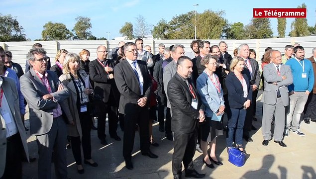 Lannion. Alcatel-Lucent pose la première pierre de son campus de l innovation
