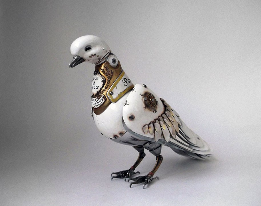 Steampunk Animals from Old Parts - Eski Parçalardan Mekanik Canlılar