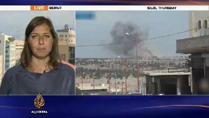 Russia accused of striking civilian targets in Syria