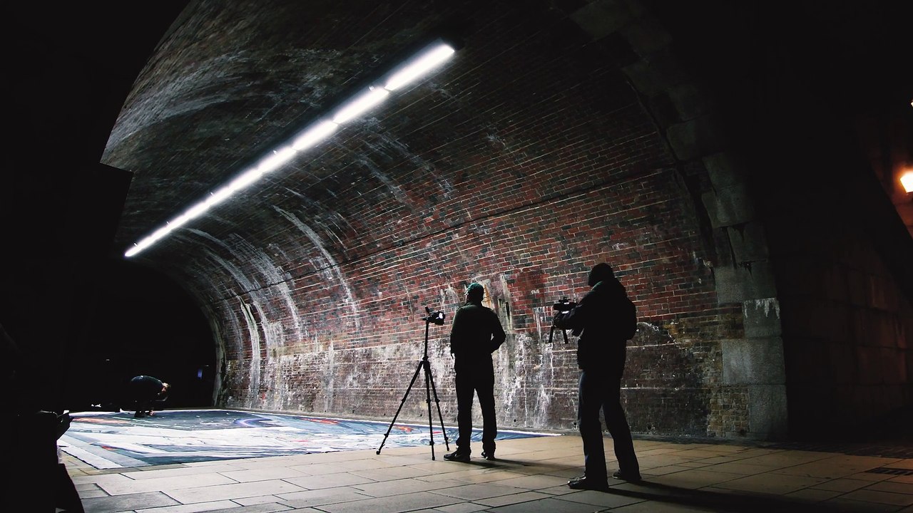 Star Wars en trompe l'oeil à Londres