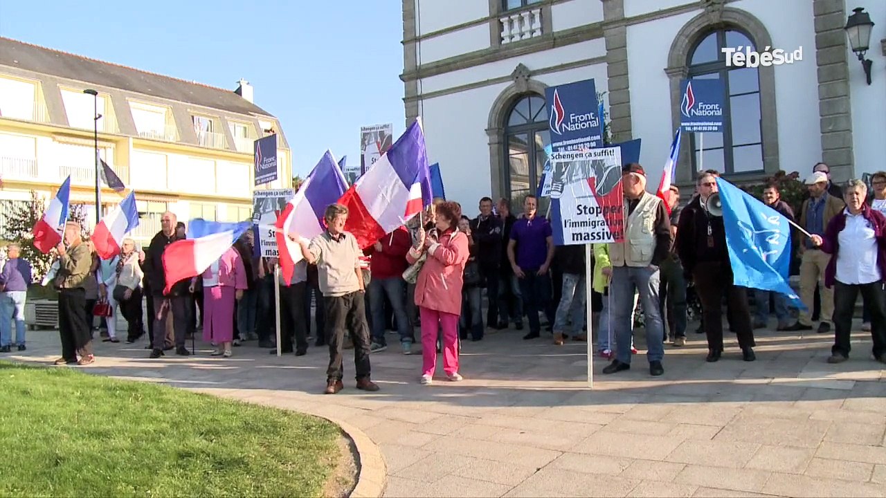 Ploërmel (56). Une centaine de manifestants contre l'accueil de réfugiés