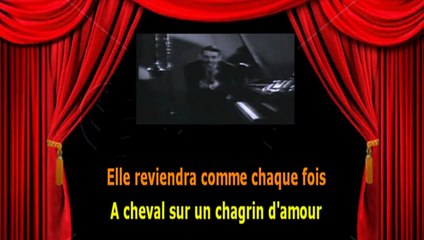 Karaoké Jacques Brel - Quand maman reviendra