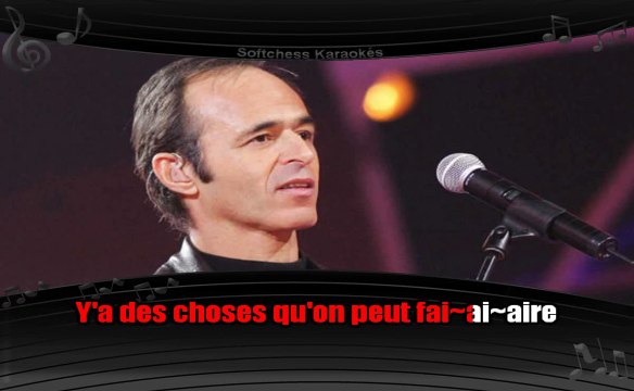 Karaoké Jean-Jacques Goldman - Peur de rien blues