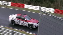 BMW Test drift at Nürburgring Nordschleife 2014