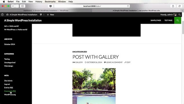 Working With Sidebars and Widgets - A Beginner’s Guide to Using WordPress Tuts+ Course
