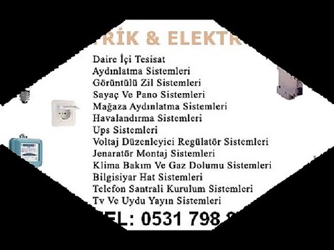 KONYAALTI SİTELER ELEKTRİKCİ 0531 798 86 05