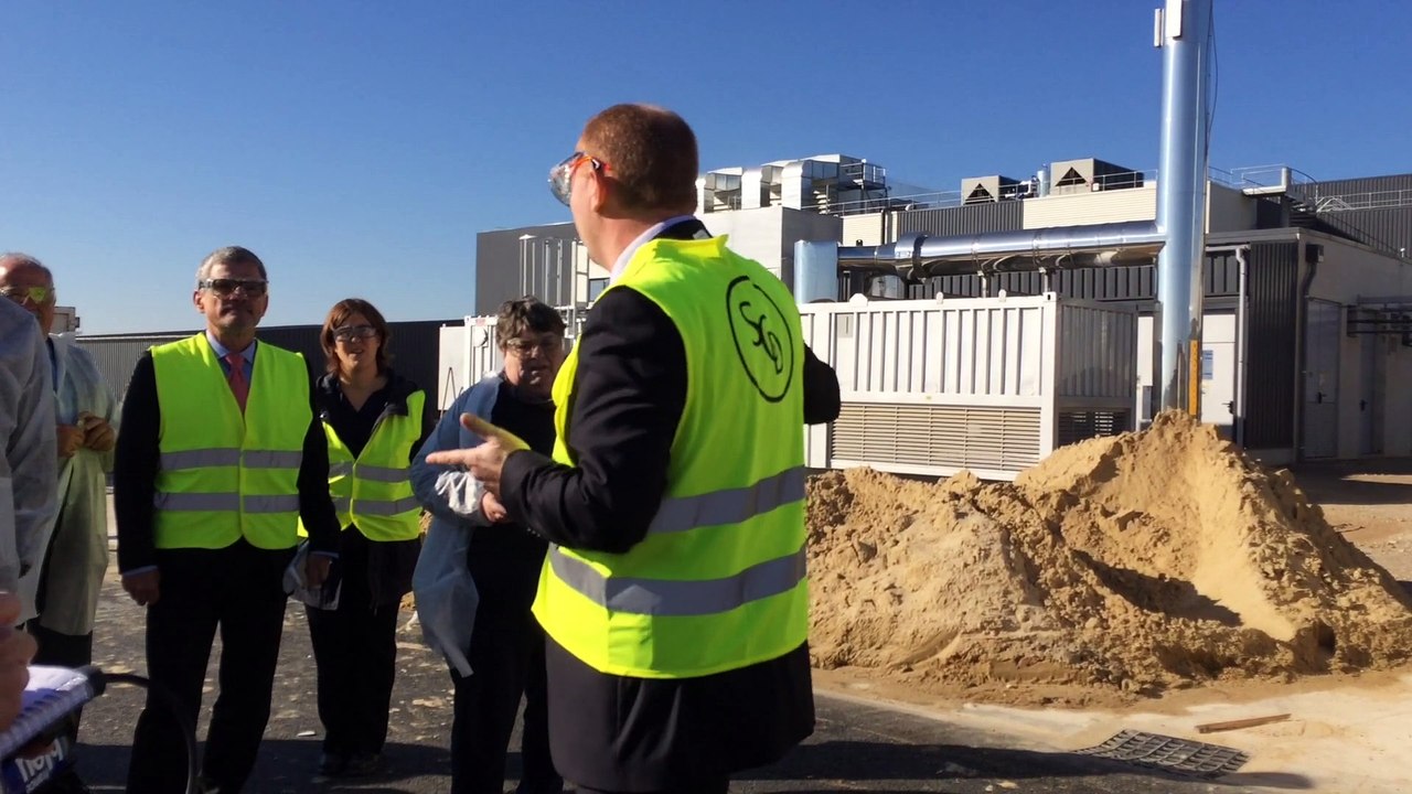 SAINT-QUENTIN-LAMOTTE (80) Visite de la nouvelle usine SGD pharmacie