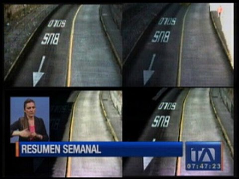 Graves infracciones de tránsito son captadas por las cámaras de la AMT