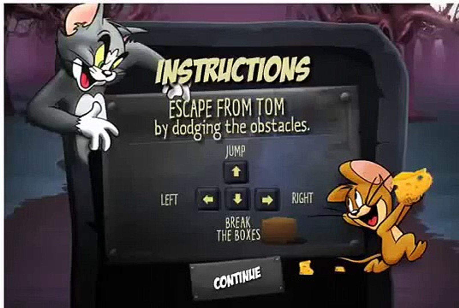 Tom and Jerry Cartoon Games: Run Jerry Run - Tom and Jerry Games