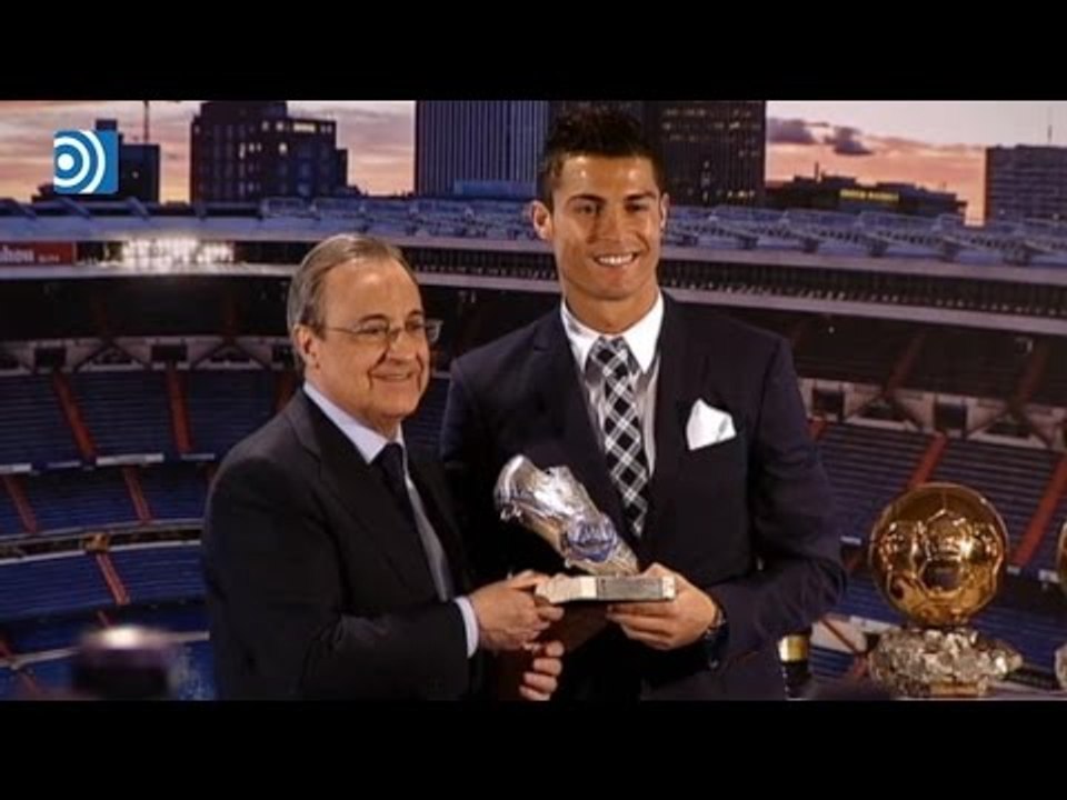 Homenaje del Real Madrid a Cristiano Ronaldo como máximo goleador de la historia