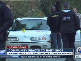 Community reacts to news another baby was shot and killed in Cleveland