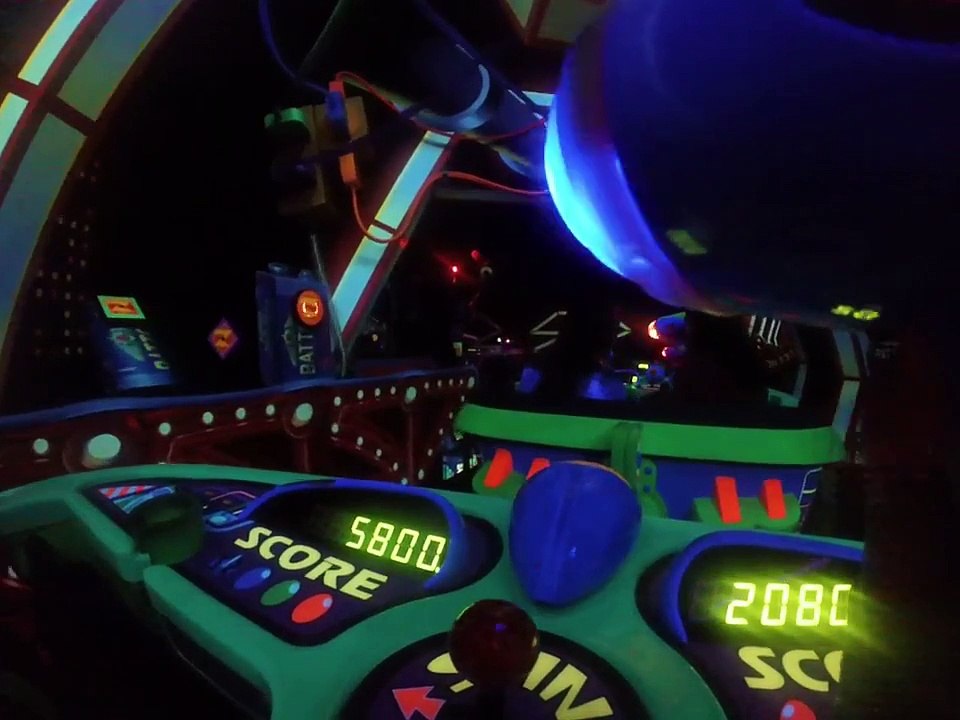 Buzz Lightyear Astro Blasters at Disneyland - 3...