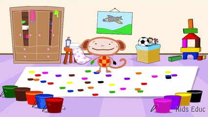 Colours Learning For Children, Learning Basic Colors