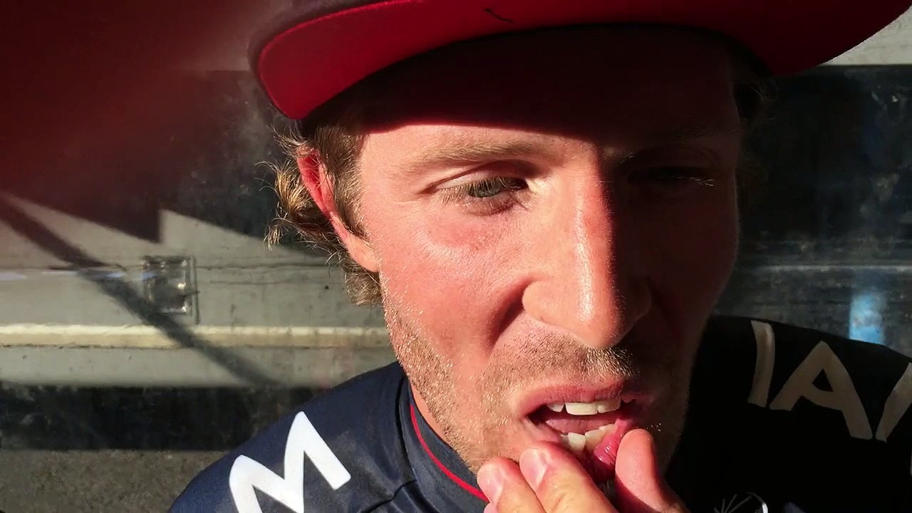 Réaction de Jonas Van Genechten après sa victoire lors de la 2e étape du Tour de l'Eurométropole