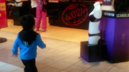 Kids React to Mannequins at the Mall