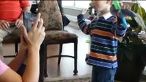 Little Boy Tells Grandparents That's Enough!