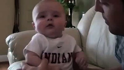 WhatsApp Videos Funny Reaction of Baby funny clip 2015 | latest funny video 2015 new video