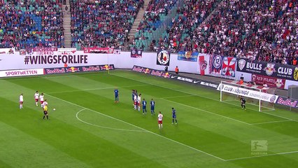 Leipzig’s Creative Free-Kick Routine
