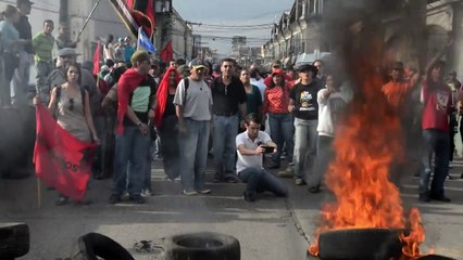 Protestas contra la corrupción en Honduras