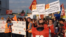 Les agents hospitaliers manifestent