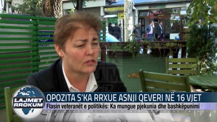 OPOZITA S’KA RRXUE ASNJI QEVERI NË 16 VJET