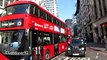 London Buses Route 15 LT400 and RM1941 at Monument, London 1st October 2015