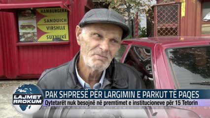 PAK SHPRESË PËR LARGIMIN E PARKUT TË PAQES