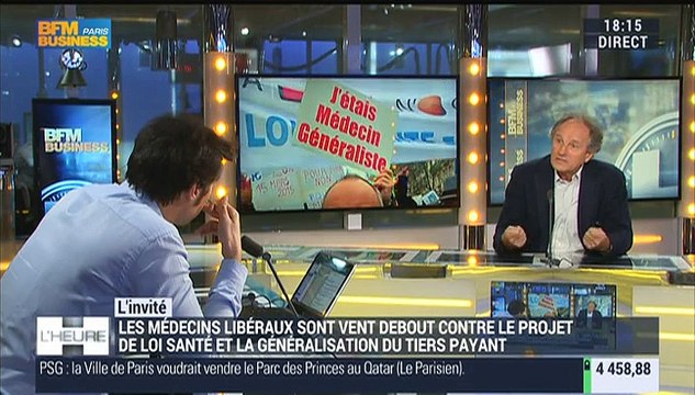 La loi Santé de Marisol Touraine ne règle rien , Jean-Paul Hamon - 02/10