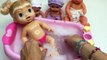 Baby Alive Baby Doll Nenuco Babies Bathtime How To Bath a Baby Doll Toy Videos