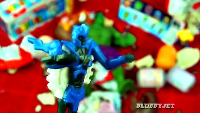The Hulk Smashes Kinder Surprise Eggs Transformers Cars Frozen LionKing Disney Marvel Hero FluffyJet [Full Episode]