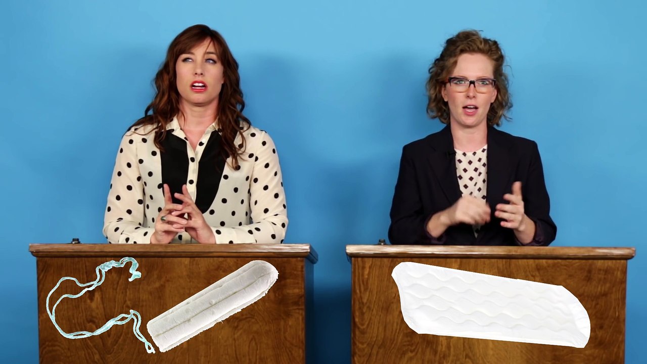 Tampons Vs. Pads
