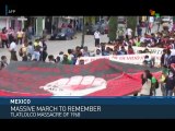 Mexico Marks Anniversary of 1968 Student Massacre