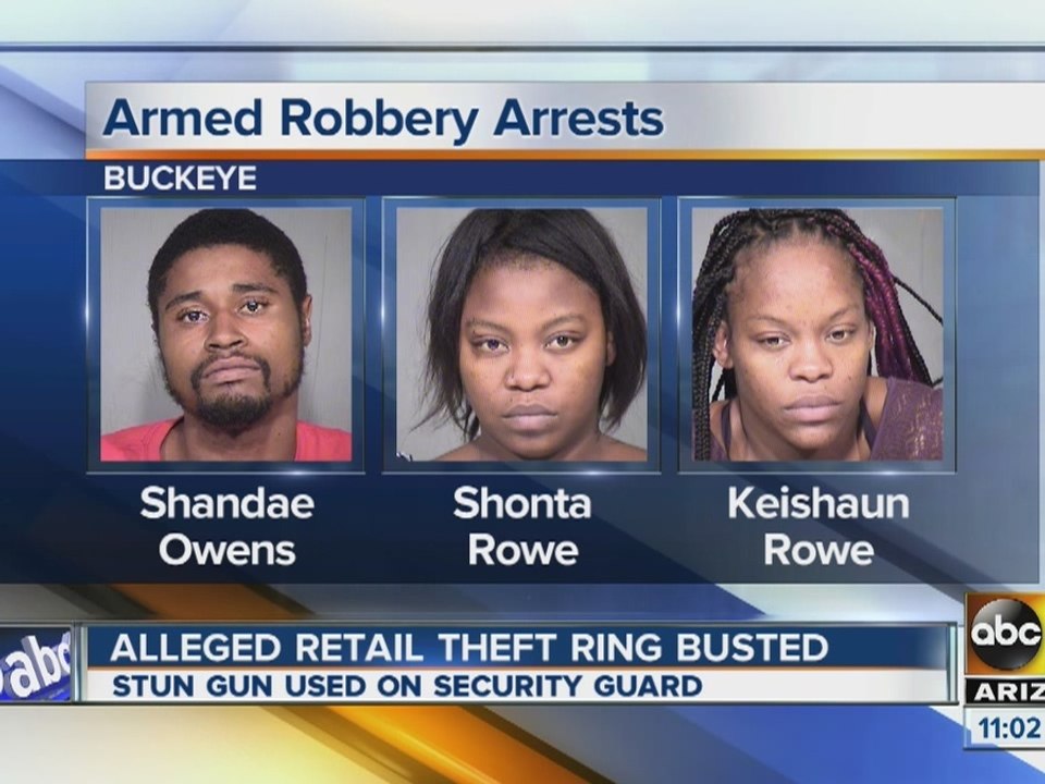 Alleged retail theft ring busted