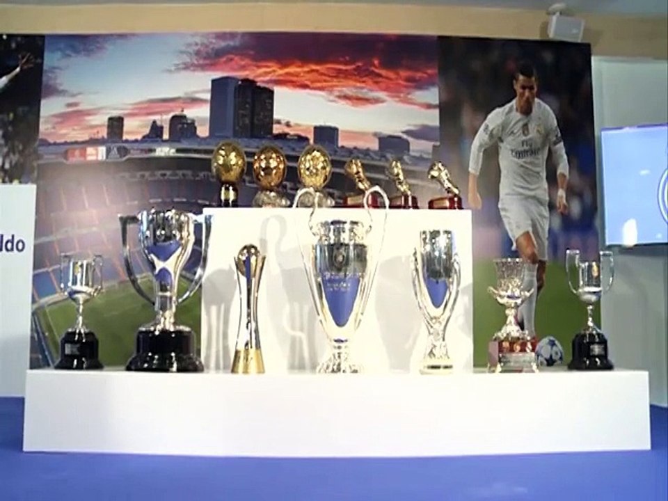 Real Madrid held a ceremony in honor of Cristiano Ronaldo