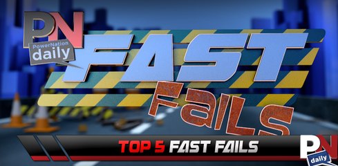 The Top 5 Fast Fails - Onboard Cam Edition!