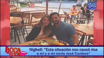 Nighell Cedeño habla sobre su vinculación con Andrés Jungbluth