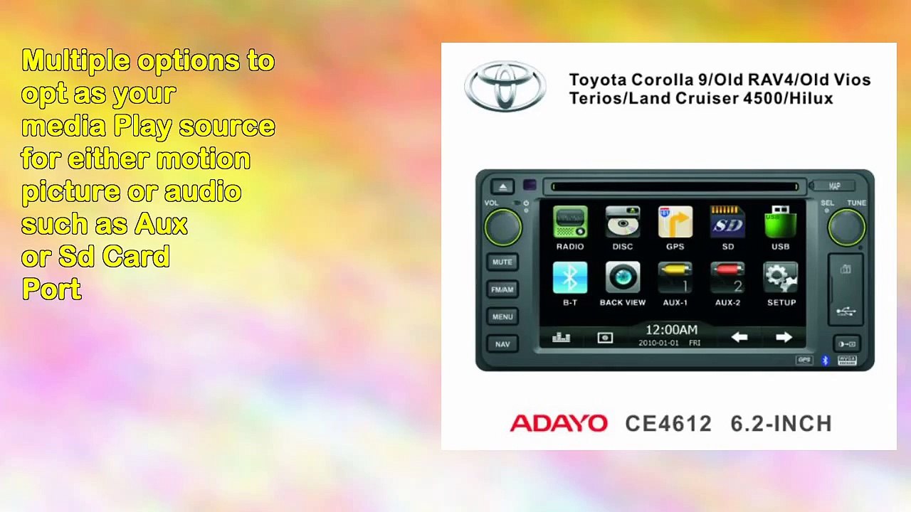 Ottonavi Ty0711fjadscnaxx Toyota 0711 Fj Cruiser Multimedia Generation 6.12 Car
