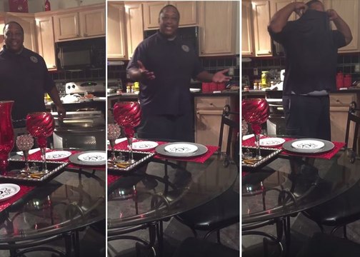 Husband cries tears of pure joy when his wife reveals they’re expecting a child after 17 years of trying