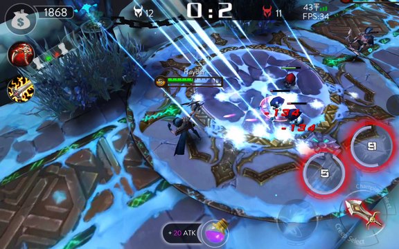 Ace of Arenas - Android and iOS gameplay PlayRawNow