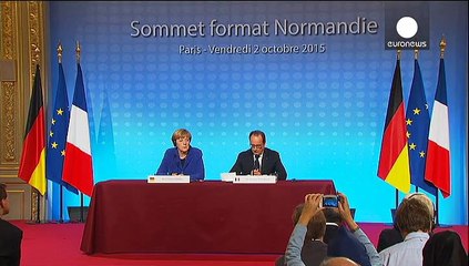 نتیجه نشست پاریس: لغو انتخابات آتی در شرق اوکراین