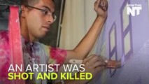 Artist Shot & Killed While Painting A Peace Mural