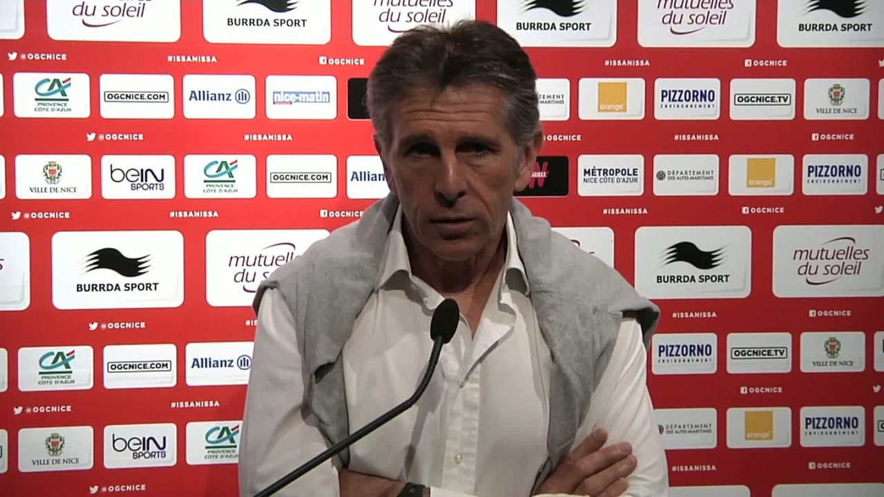 Foot - L1 - OGCN : Puel «Des cartons très sévères»