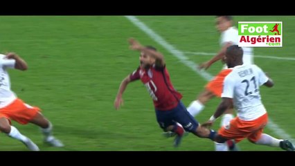 Ligue 1 : Lille 2 - Montpellier 0 (Boudebouz manque un penalty)