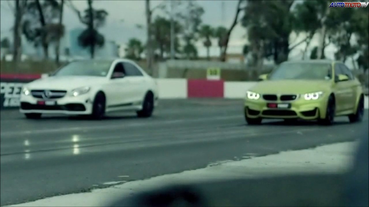 HOT RACE: BMW M3 M-DCT vs. Mercedes-AMG C63 S