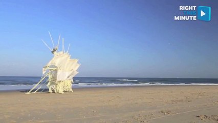 Robots Made Not of Screws and Steel, but of Art