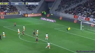 Goal Mamady Sidibe ( 2 : 0 ) Lille vs Montpellier . 03-10-2015