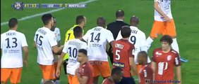 Goal Sofiane Boufal ( 1 : 0 ) Lille vs Montpellier . 03-10-2015