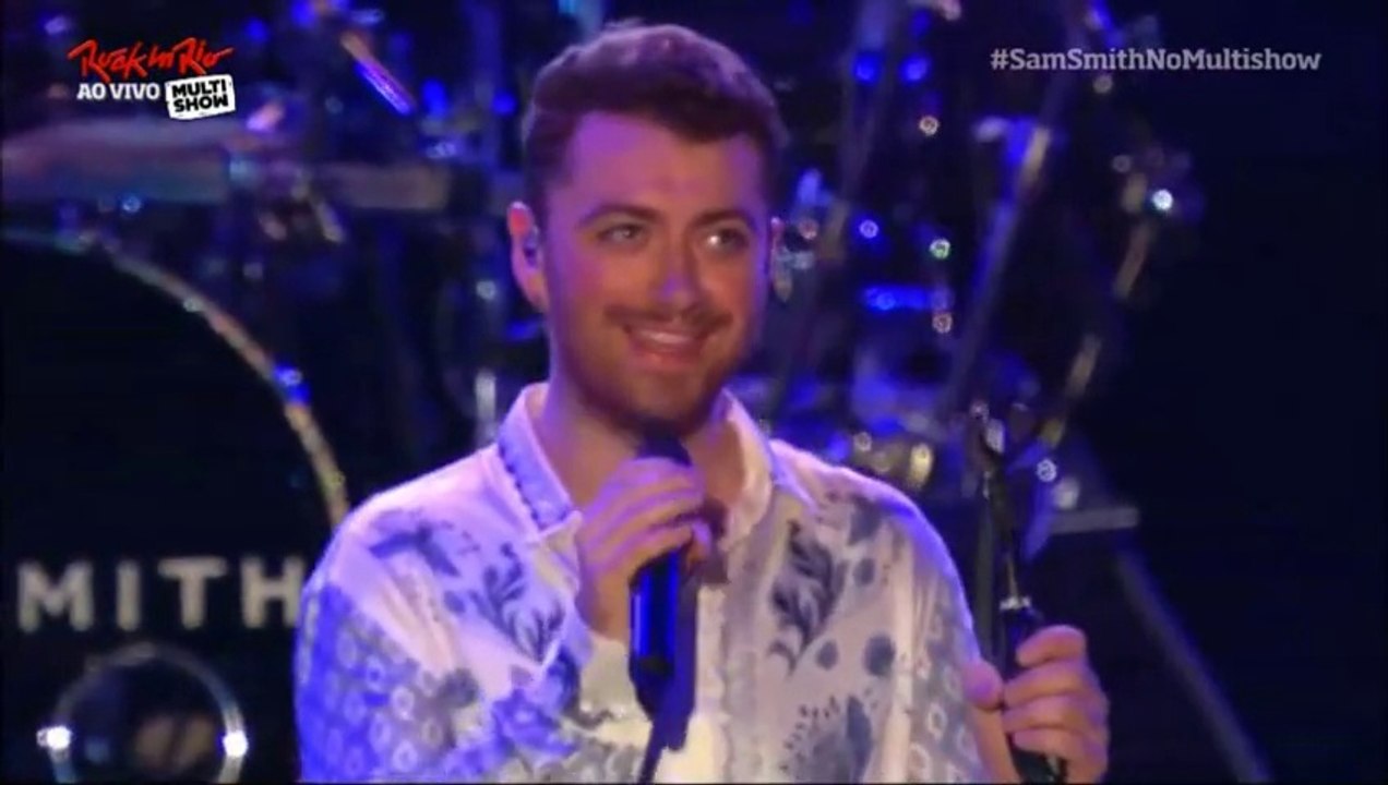 Sam Smith not in that way live in Rio