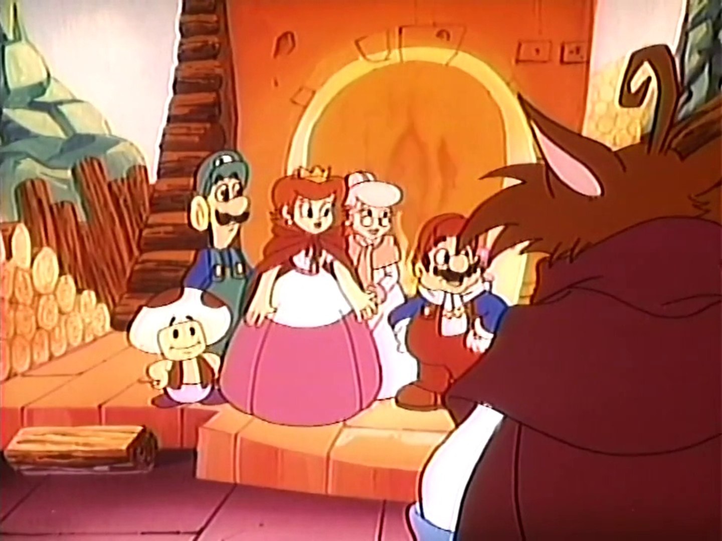 Mario Super Show Princess Toadstool Princess Toadstool Is Holding Out