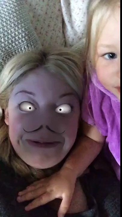 Mum Scares Kid On Snapchat